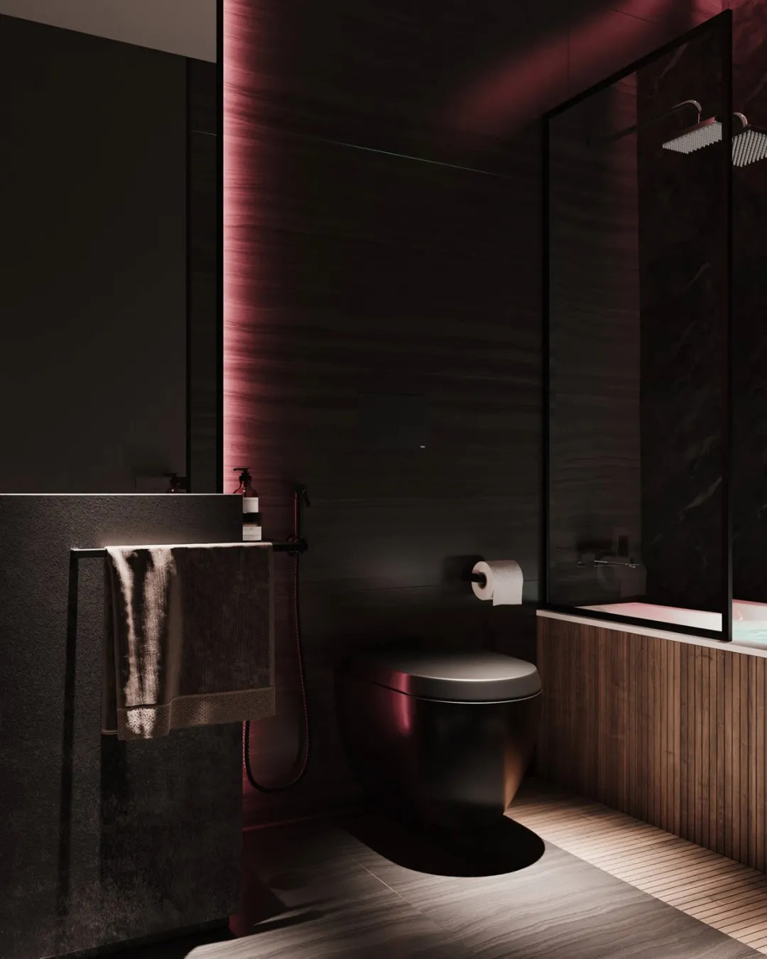 155㎡住宅設計,大平層設計,現代風格住宅設計,國外住宅設計,國外大平層設計,國外現代風格設計,現代風格設計案例,簡約風格設計,極簡風格住宅設計,國外極簡風格設計,kamrankareem design,kamrankareem