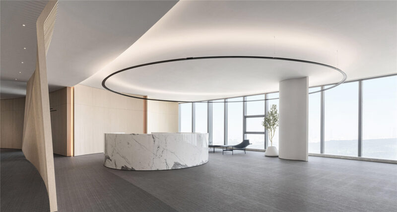 YuQiang&Partners | 國菱集團辦公室:直線,曲線,遊走