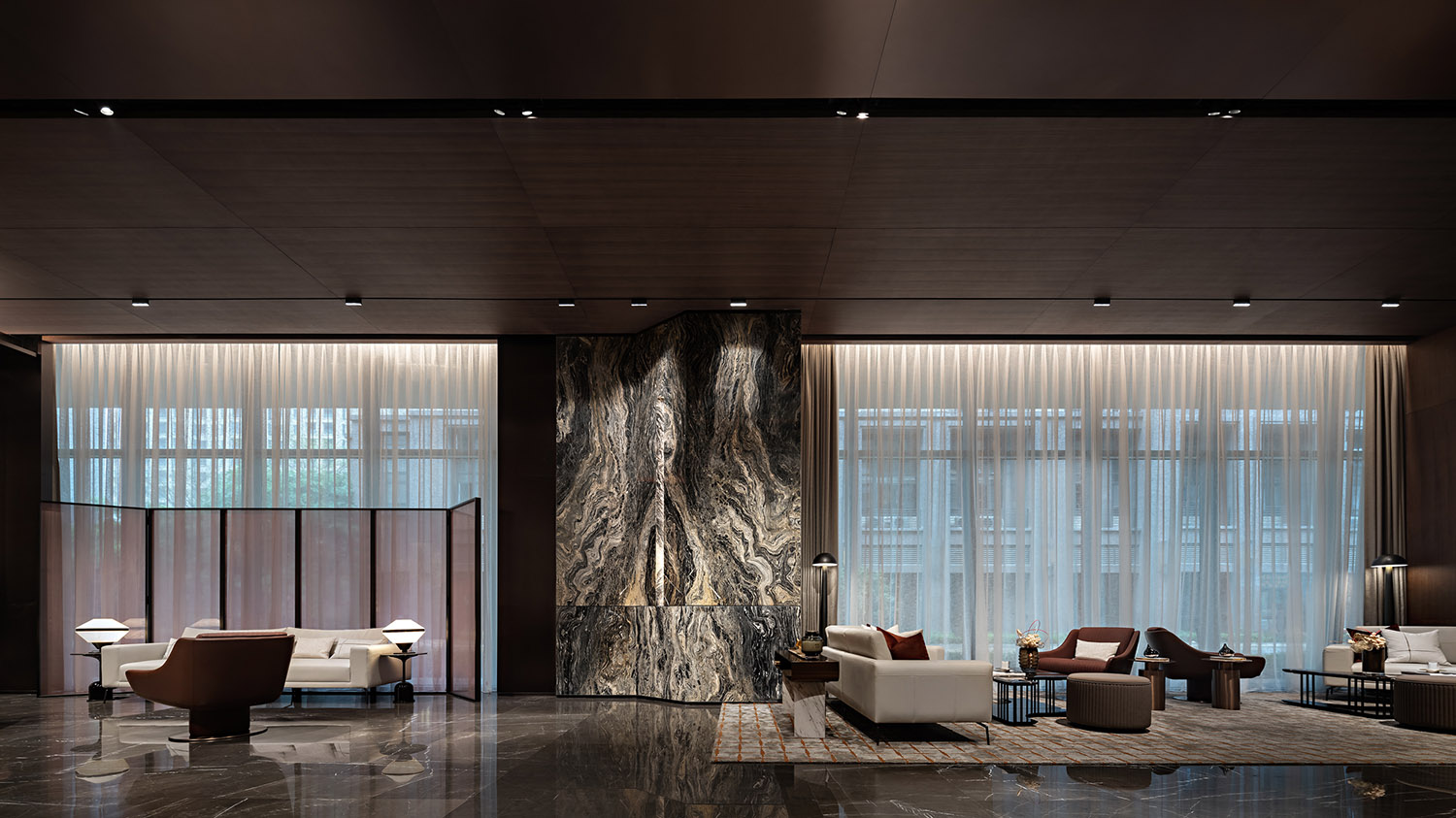 售樓處設計,營銷中心設計,中央銘著營銷中心,福清市中央銘著營銷中心,中央銘著售樓處,福清市中央銘著售樓處,現代風格售樓處設計,帝凱設計,矩陣縱橫軟裝設計,項目投稿