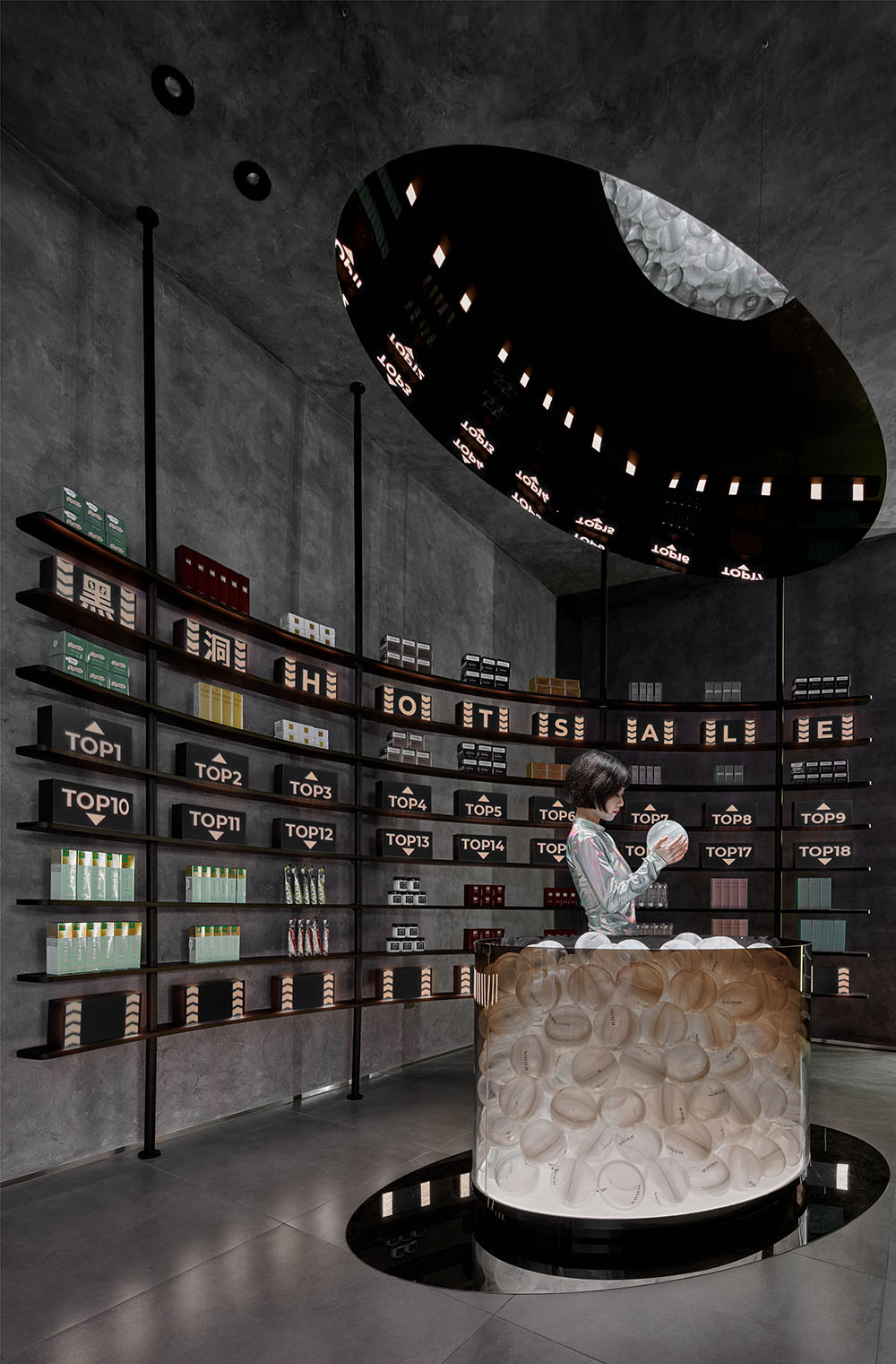 商業空間設計,美妝店設計,廣州美妝店設計,石川設計事務所,石川設計,石川設計事務所作品,項目投稿