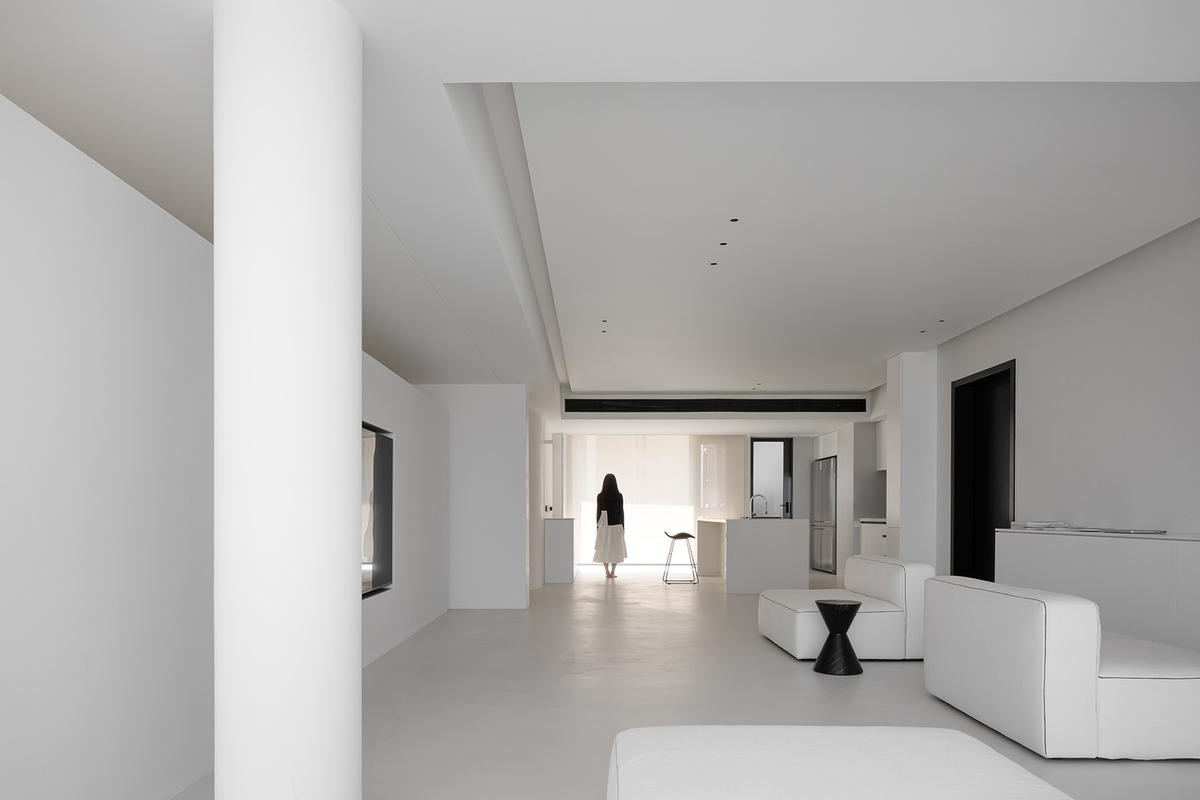 165㎡住宅設計,公寓設計,大平層設計,汕頭住宅設計,汕頭大平層設計案例,大平層設計案例,現代風格住宅設計,極簡風格設計,艾克建築設計,艾克建築設計作品,艾克建築,項目投稿