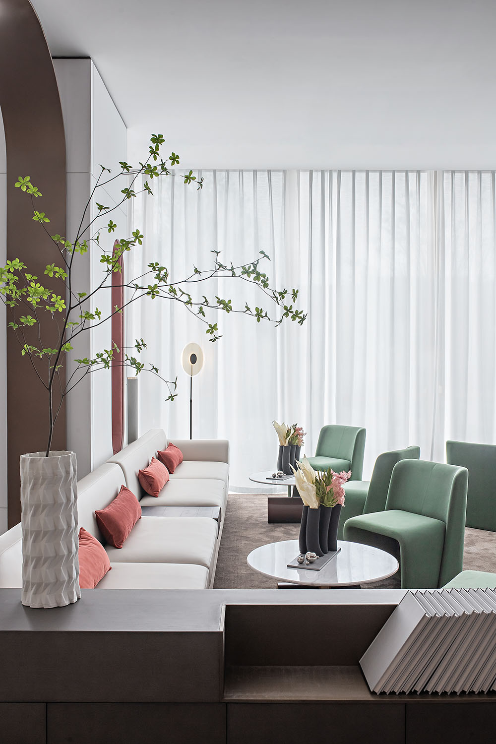 軟裝設計,售樓處設計,營銷中心設計,售樓處軟裝設計,徐州售樓處設計,現代風格售樓處設計,現代風格售樓處設計案例,徐州汝悅未央售樓處,IF DESIGN 羽果設計,IF DESIGN,羽果設計,項目投稿