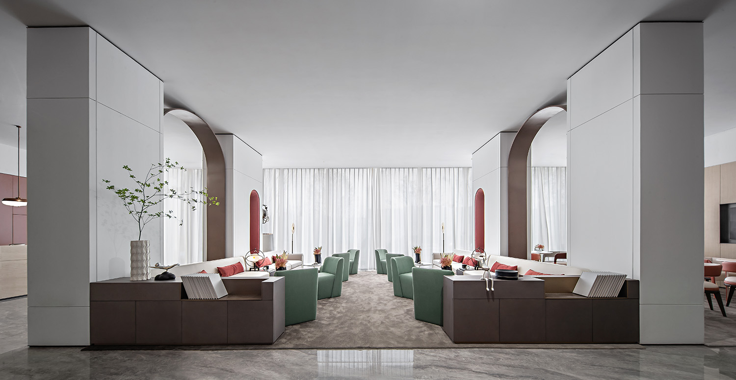 軟裝設計,售樓處設計,營銷中心設計,售樓處軟裝設計,徐州售樓處設計,現代風格售樓處設計,現代風格售樓處設計案例,徐州汝悅未央售樓處,IF DESIGN 羽果設計,IF DESIGN,羽果設計,項目投稿