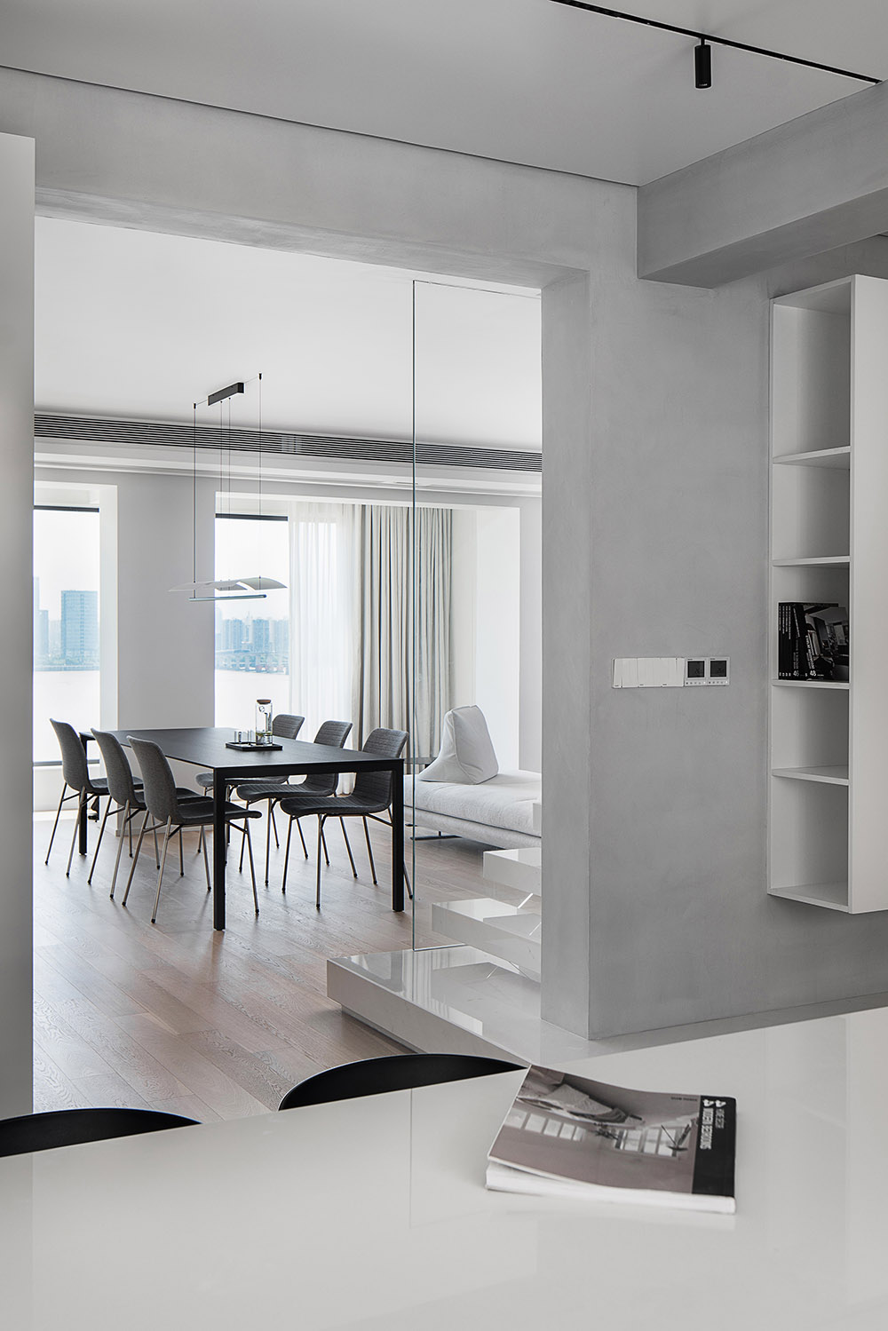 170㎡住宅設計,複式公寓設計,複式設計,閣樓設計,永嘉住宅設計,複式公寓設計案例,閣樓設計案例,極簡風格設計,千上空間設計,千上空間設計作品,千上空間,項目投稿