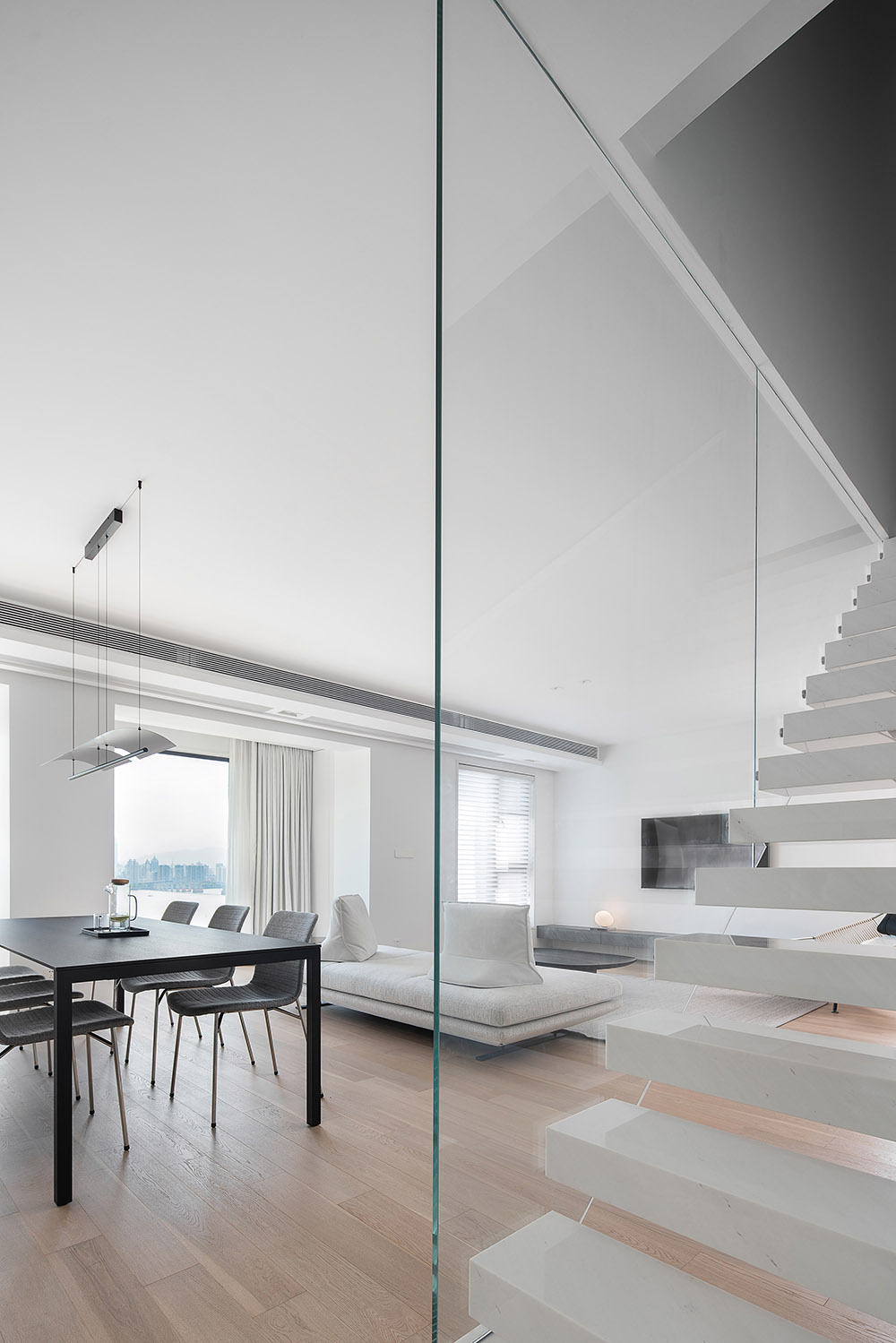 170㎡住宅設計,複式公寓設計,複式設計,閣樓設計,永嘉住宅設計,複式公寓設計案例,閣樓設計案例,極簡風格設計,千上空間設計,千上空間設計作品,千上空間,項目投稿