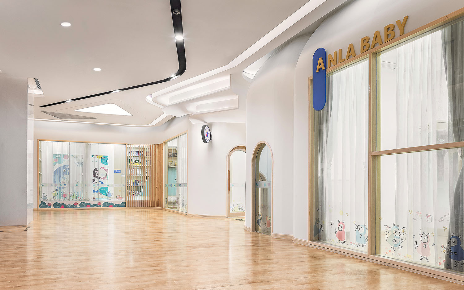 親子中心設計,早教中心設計,幼兒早教中心設計,托育園設計,南寧親子中心設計,南寧早教中心設計,南寧幼兒早教中心設計,南寧托育園設計,安啦寶貝兒童成長中心,南寧安啦寶貝兒童成長中心,Gace Design 集合設計,集合設計,項目投稿