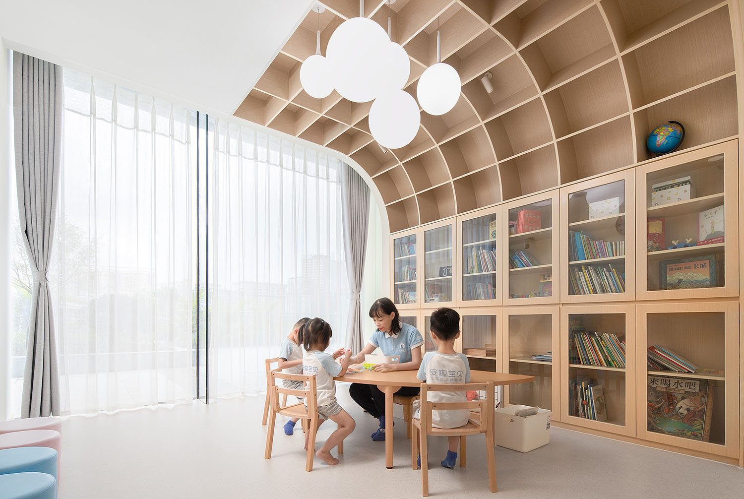 親子中心設計,早教中心設計,幼兒早教中心設計,托育園設計,南寧親子中心設計,南寧早教中心設計,南寧幼兒早教中心設計,南寧托育園設計,安啦寶貝兒童成長中心,南寧安啦寶貝兒童成長中心,Gace Design 集合設計,集合設計,項目投稿
