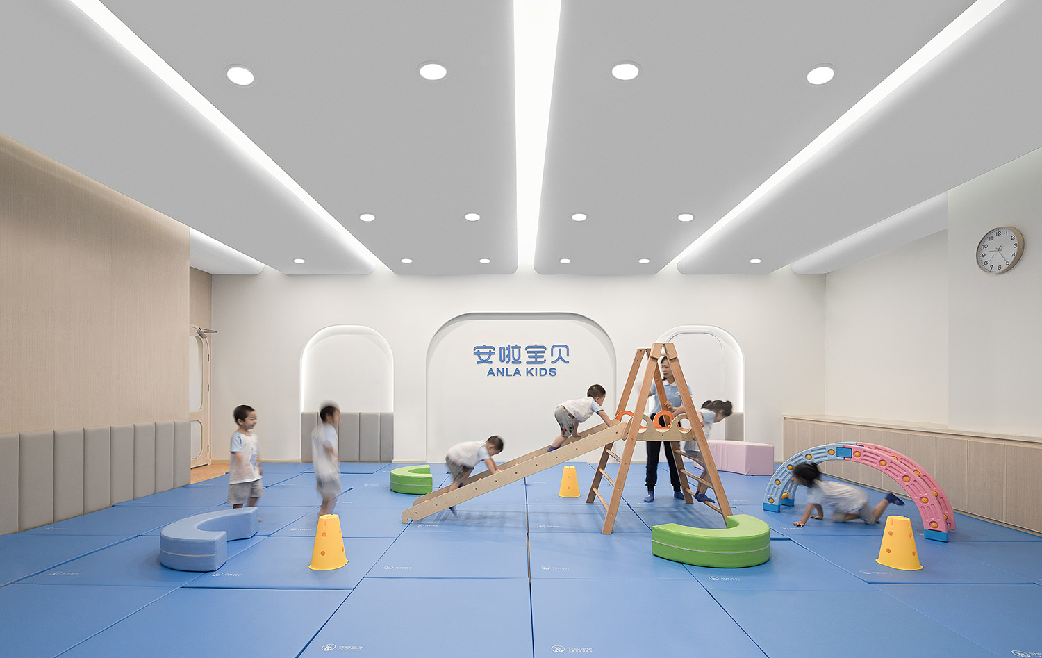 親子中心設計,早教中心設計,幼兒早教中心設計,托育園設計,南寧親子中心設計,南寧早教中心設計,南寧幼兒早教中心設計,南寧托育園設計,安啦寶貝兒童成長中心,南寧安啦寶貝兒童成長中心,Gace Design 集合設計,集合設計,項目投稿