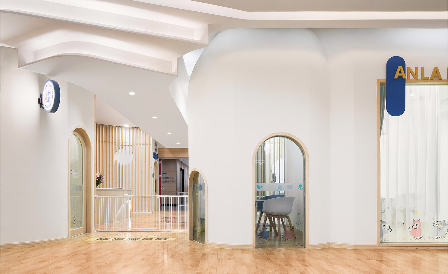 親子中心設計,早教中心設計,幼兒早教中心設計,托育園設計,南寧親子中心設計,南寧早教中心設計,南寧幼兒早教中心設計,南寧托育園設計,安啦寶貝兒童成長中心,南寧安啦寶貝兒童成長中心,Gace Design 集合設計,集合設計,項目投稿
