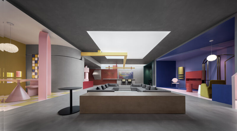 名津設計 | 魔方-東莞MF塗料展廳設計