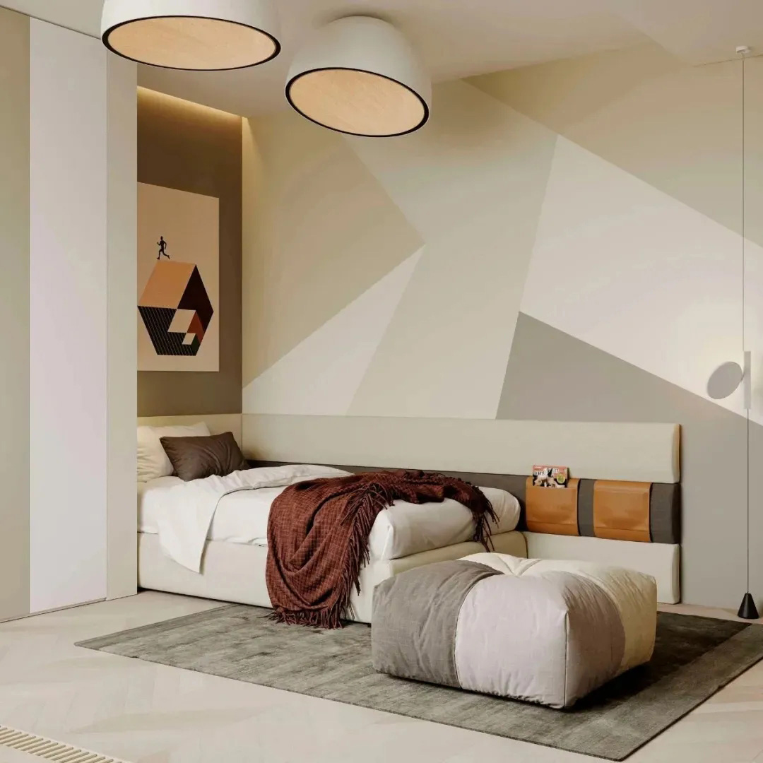 165㎡住宅設計,公寓設計,現代風格公寓設計,國外住宅設計,國外住宅設計案例,國外現代風格住宅設計,現代風格住宅設計,現代風格住宅案例,暖色係住宅設計,家裝設計,Artem Babayants