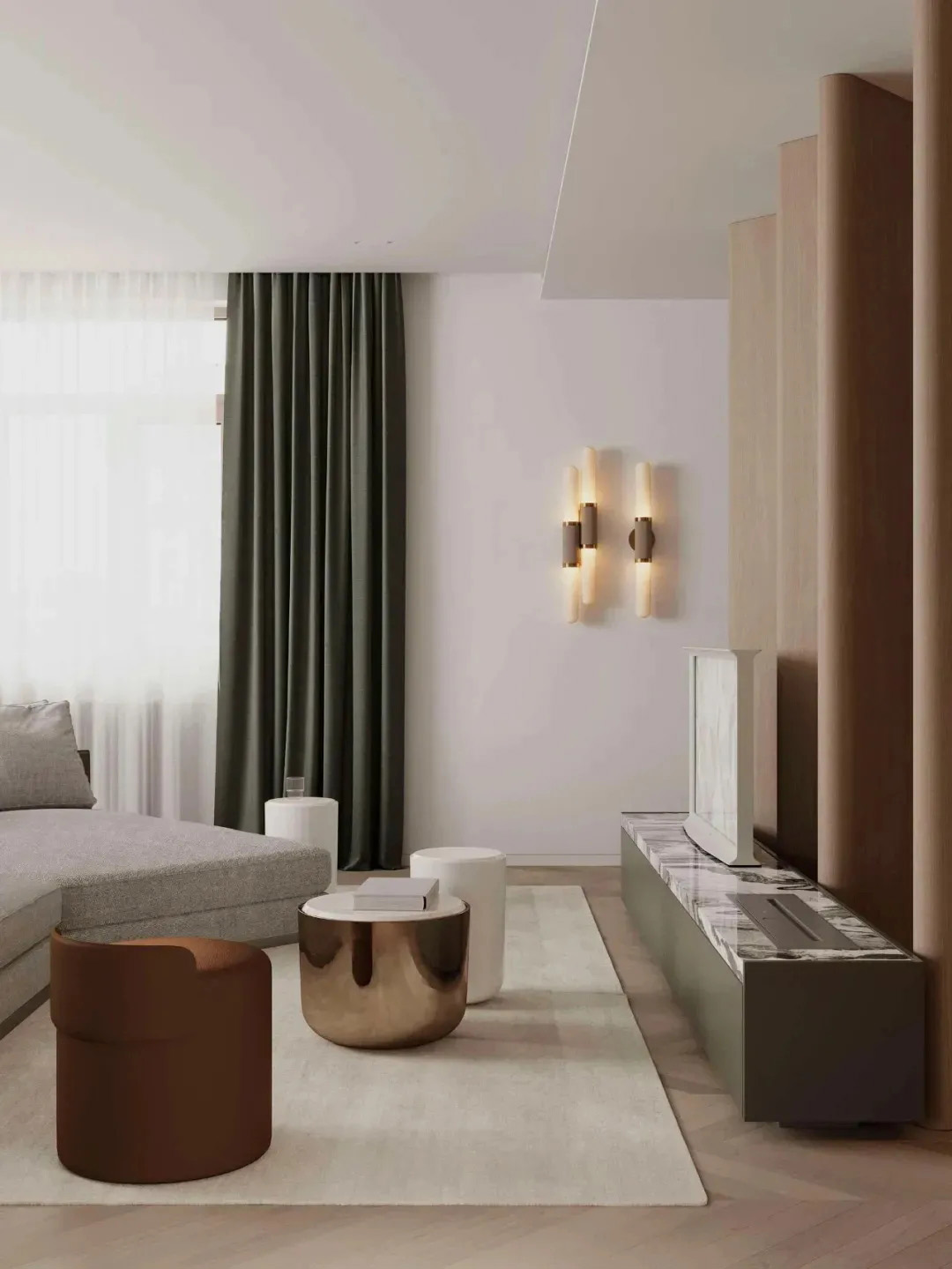 165㎡住宅設計,公寓設計,現代風格公寓設計,國外住宅設計,國外住宅設計案例,國外現代風格住宅設計,現代風格住宅設計,現代風格住宅案例,暖色係住宅設計,家裝設計,Artem Babayants