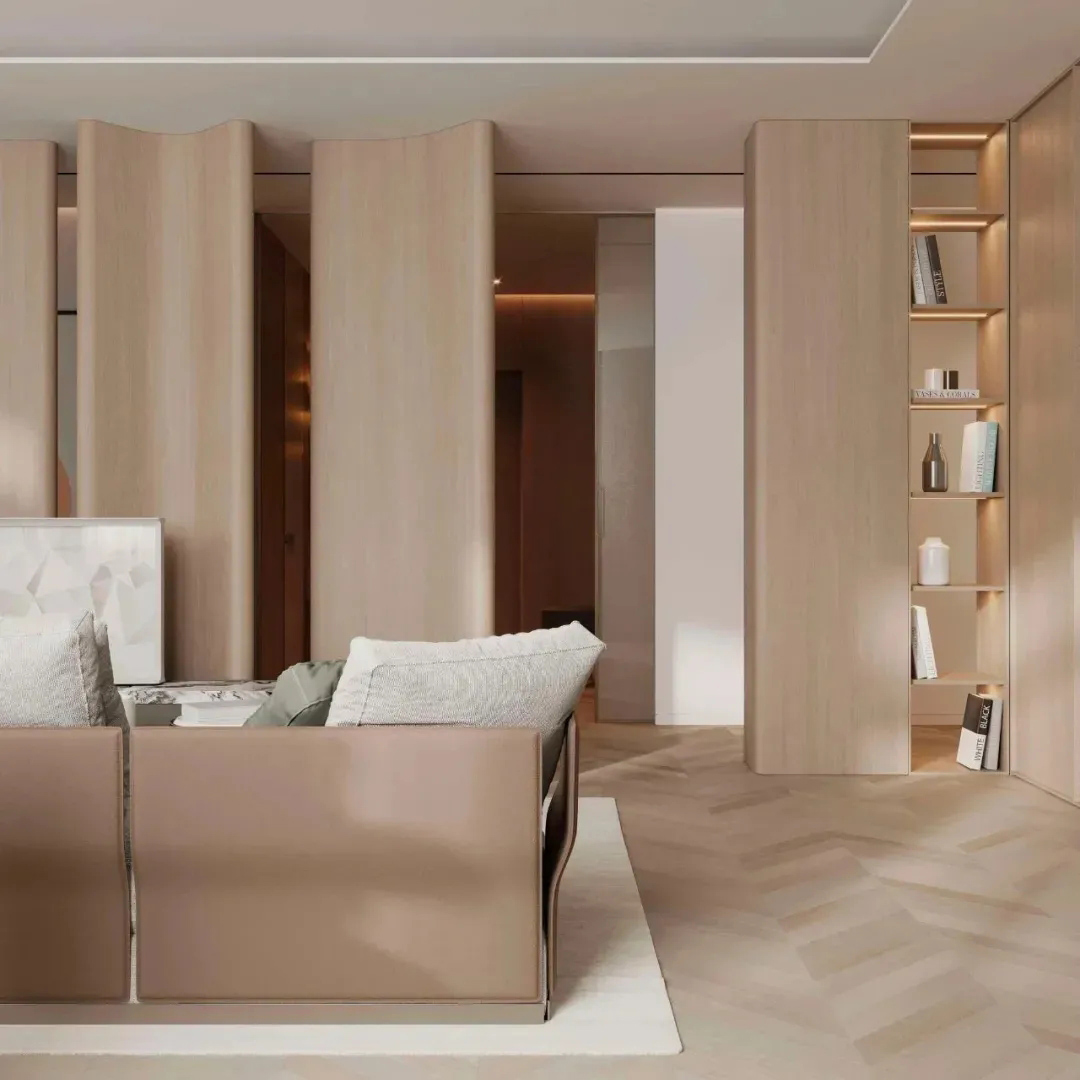165㎡住宅設計,公寓設計,現代風格公寓設計,國外住宅設計,國外住宅設計案例,國外現代風格住宅設計,現代風格住宅設計,現代風格住宅案例,暖色係住宅設計,家裝設計,Artem Babayants