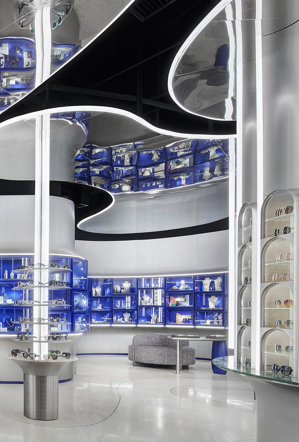 買手店設計,飾品買手店設計,零售店設計,珠寶店設計,鄭州買手店設計,商業空間,bloomhub飾品買手店,鄭州bloomhub飾品買手店,DESFA GROUP,項目投稿