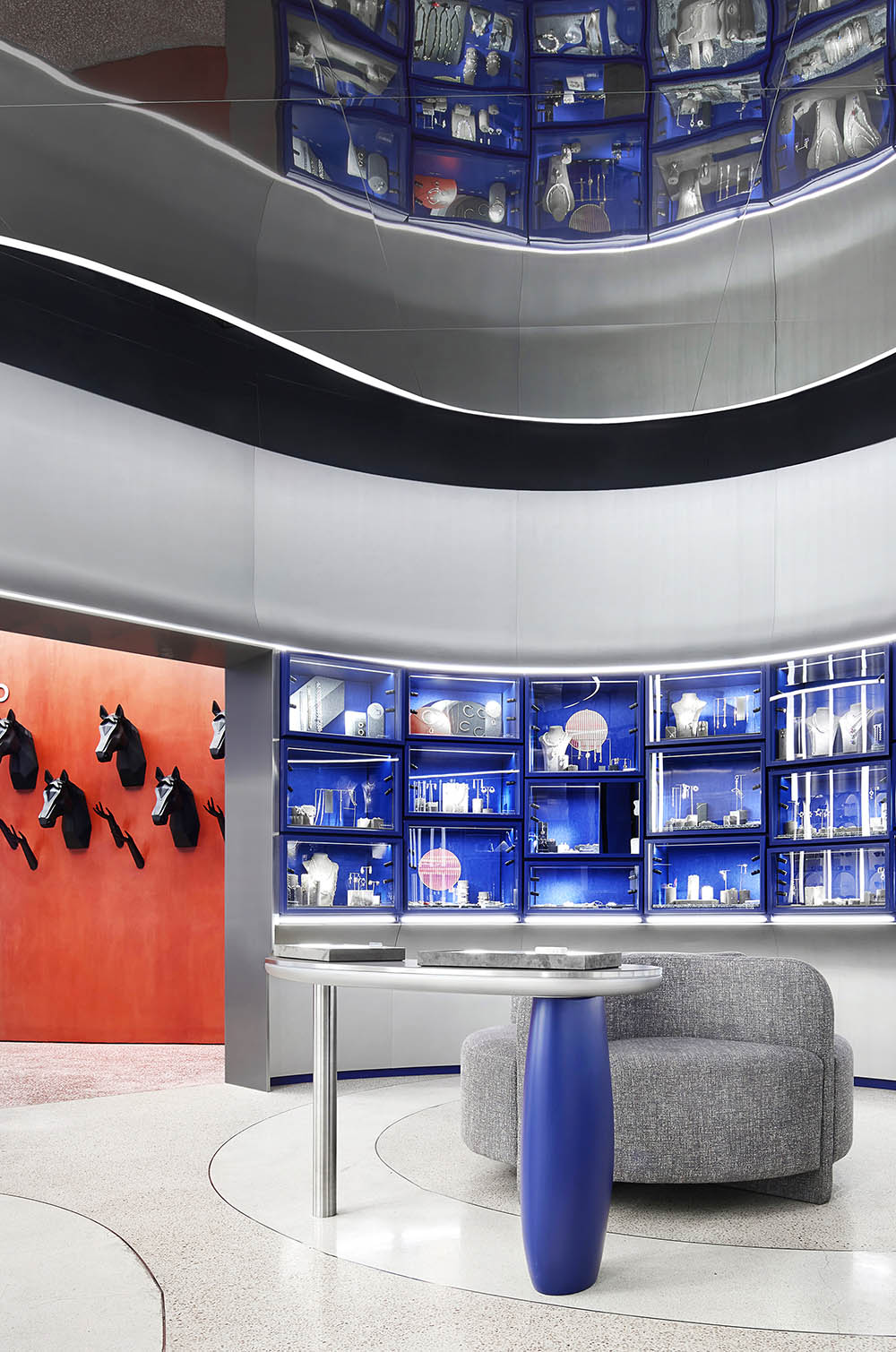 買手店設計,飾品買手店設計,零售店設計,珠寶店設計,鄭州買手店設計,商業空間,bloomhub飾品買手店,鄭州bloomhub飾品買手店,DESFA GROUP,項目投稿