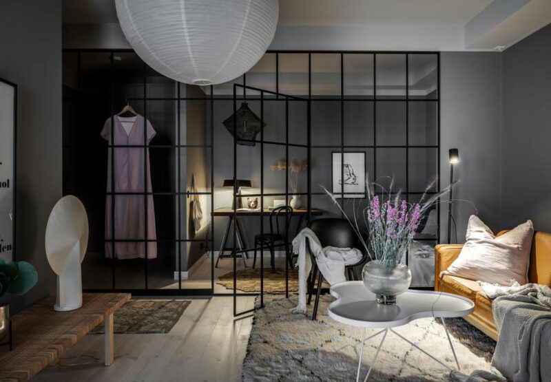 75㎡，酷到沒朋友的單身女孩公寓