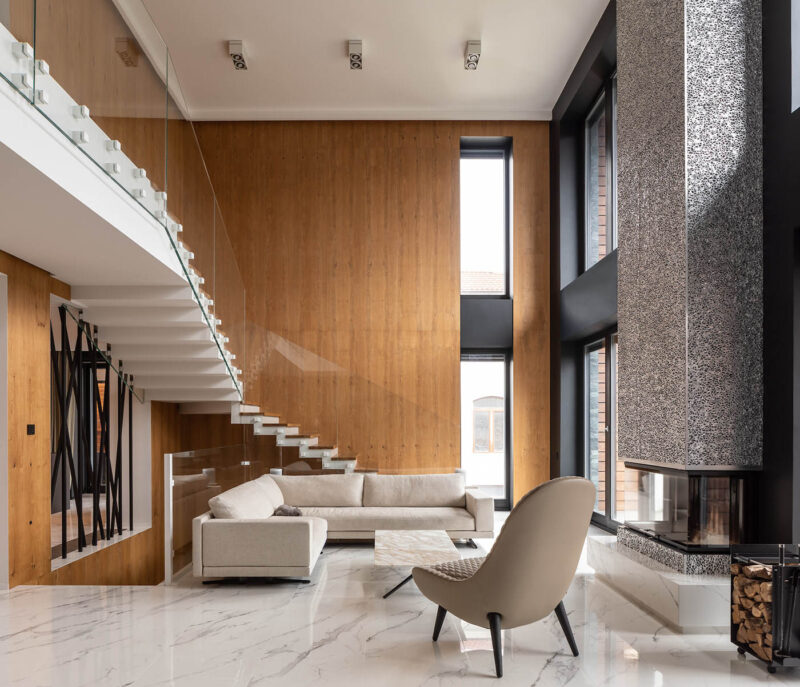 490㎡，美學別墅，高挑空客廳，恰到好處的溫柔！