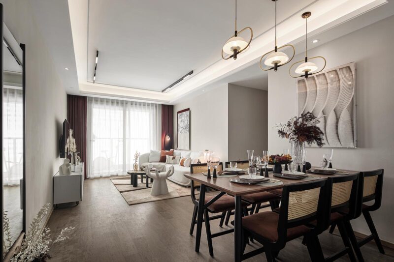 一桅建築設計 | 93㎡，上海首創禧瑞薈樣板間