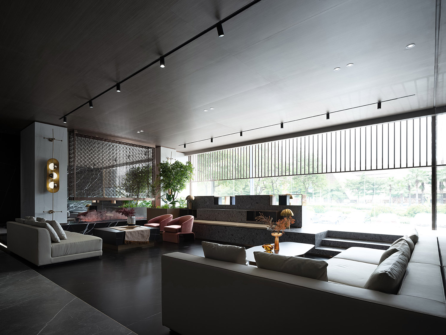 拓維設計,OSSO岩板展廳設計,金牌亞洲OSSO岩板展廳,佛山岩板展廳設計,展廳設計,佛山展廳設計