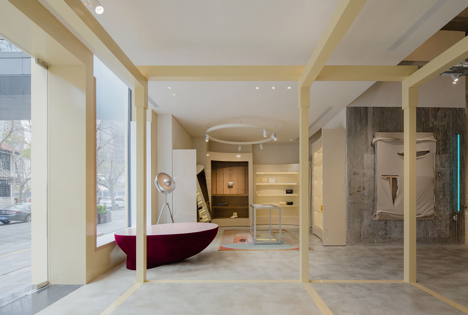 Sò Studio設計,LOOKNOW新天地旗艦店設計,旗艦店設計,商業空間設計設計,上海LOOKNOW旗艦店設計,上海商業空間設計,上海設計