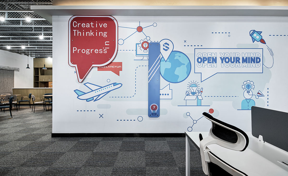 無錫雪浪科技辦公室設計,雪浪科技,雪浪雲,科技公司辦公室設計,上海一桅建築設計,無錫辦公室設計,無錫科技公司,現代風格辦公室