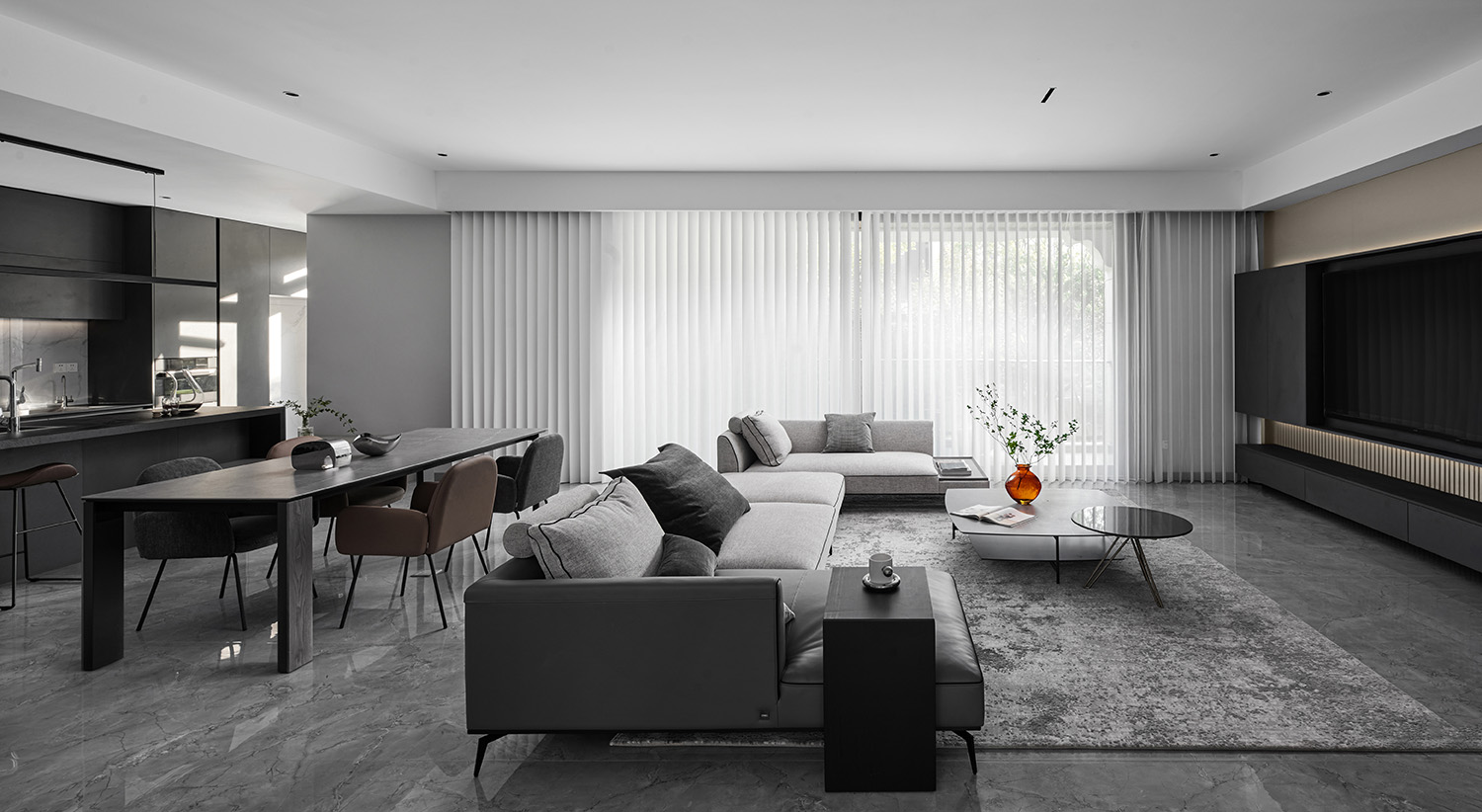 藍山設計,LS DESIGN,重慶渝北270㎡矩陣平層大宅,270㎡大平層設計,重慶大平層設計,重慶住宅設計,重慶設計,項目投稿