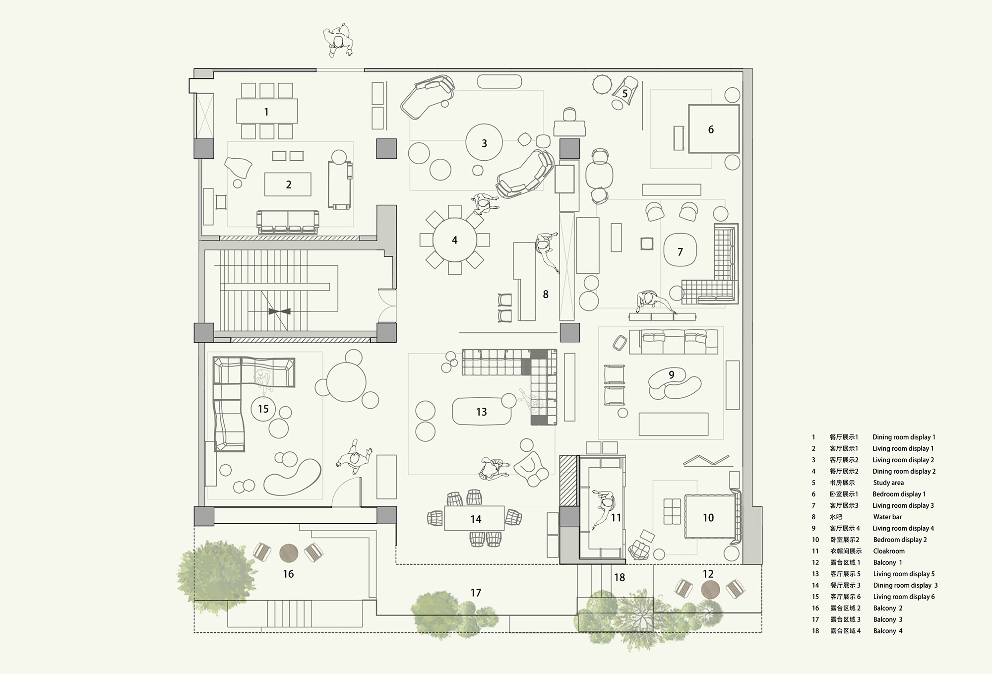 家具店設計,B&B ITALIA家具店,寧波B&B ITALIA家具店,意大利B&B ITALIA,家具旗艦店設計,正反設計,項目投稿