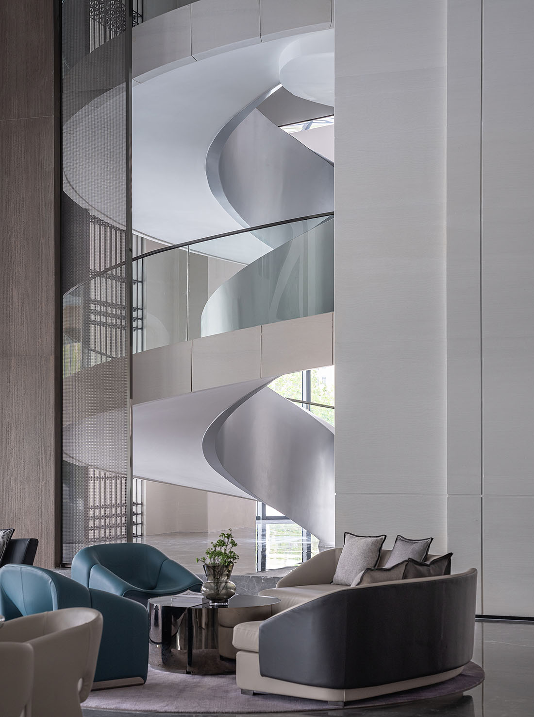 售樓處設計,營銷中心設計,茂名飛鵬海岸城,茂名飛鵬海岸城營銷中心,飛鵬海岸城售樓處,現代風格售樓處設計,現代風格售樓處設計案例,帝凱設計,項目投稿