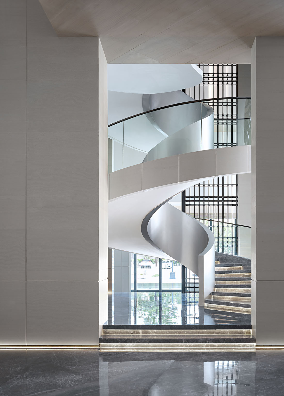 售樓處設計,營銷中心設計,茂名飛鵬海岸城,茂名飛鵬海岸城營銷中心,飛鵬海岸城售樓處,現代風格售樓處設計,現代風格售樓處設計案例,帝凱設計,項目投稿