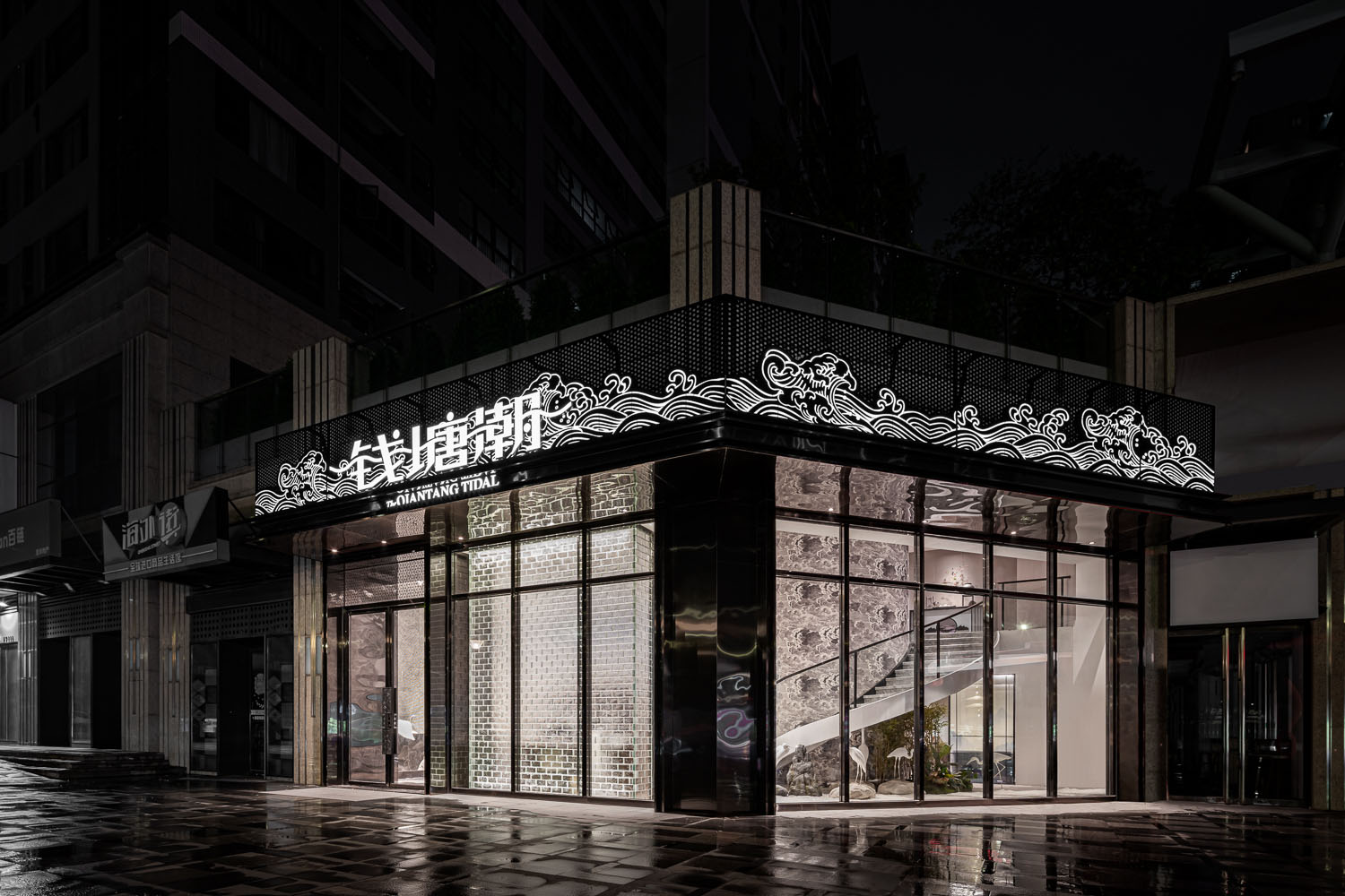 餐廳設計,惠州餐廳設計,休閑餐廳設計,餐廳設計案例,中式餐廳設計,中餐廳設計,惠州錢塘潮餐廳,錢塘潮餐廳,項目投稿,藝鼎設計,深圳藝鼎設計