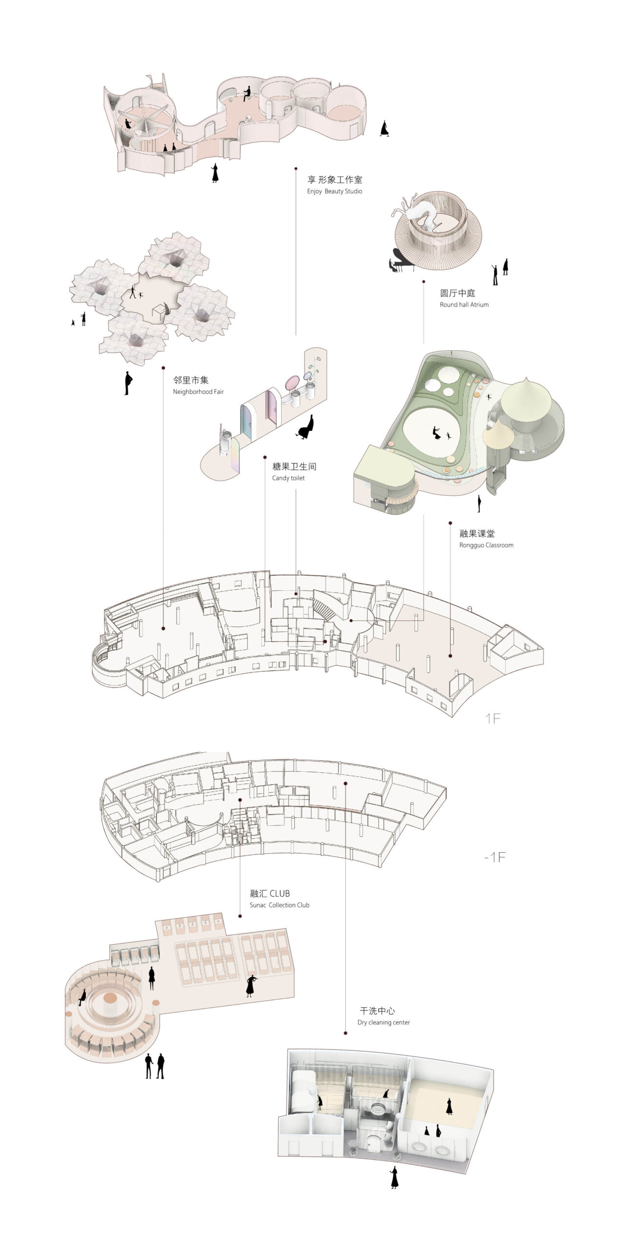 天津融創星耀五洲社區商業,融創社區商業,社區商業設計,南築設計,新型商業社區,複合社區商業