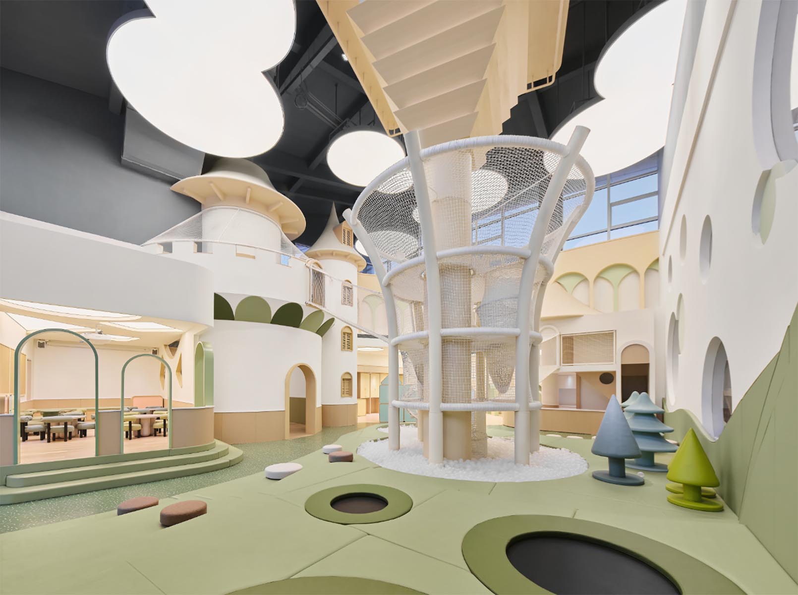 天津融創星耀五洲社區商業,融創社區商業,社區商業設計,南築設計,新型商業社區,複合社區商業