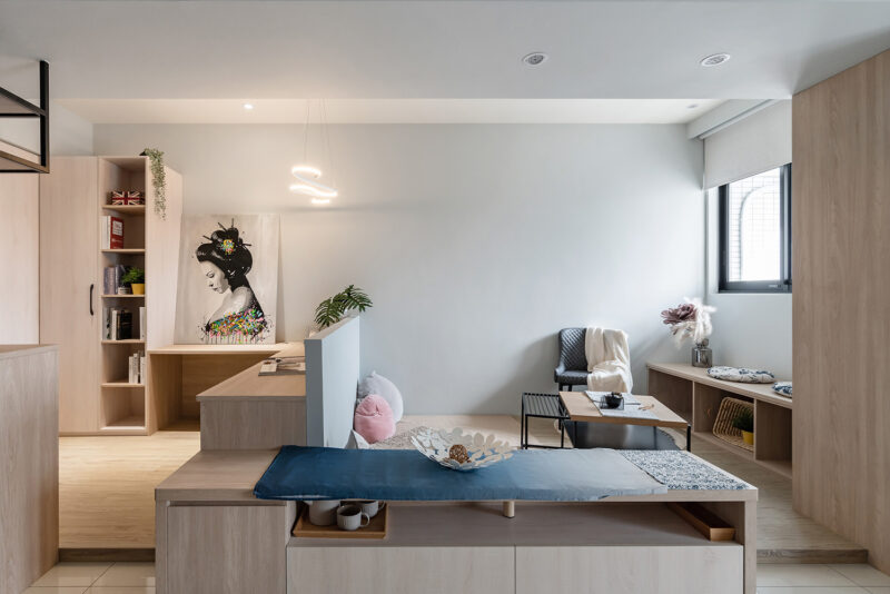 艾美幸福設計 | 36㎡,台灣小戶型-漫溢明媚《璨光》