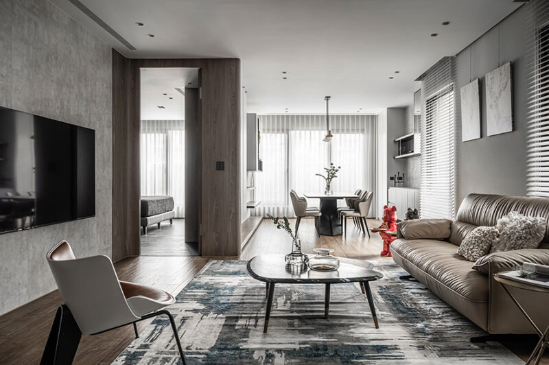 豐聚設計 | 195㎡,台灣自由個性,愜意漫遊理想之居