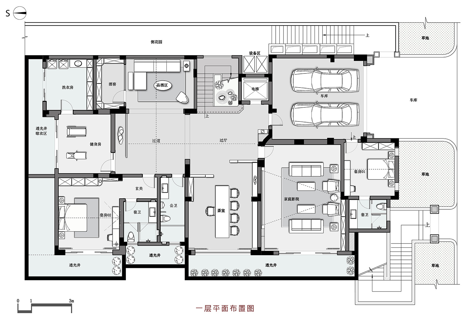 別墅設計,佛山別墅設計,中信山語湖,別墅設計案例,現代風格別墅設計案例,現代風格別墅設計,巨人設計