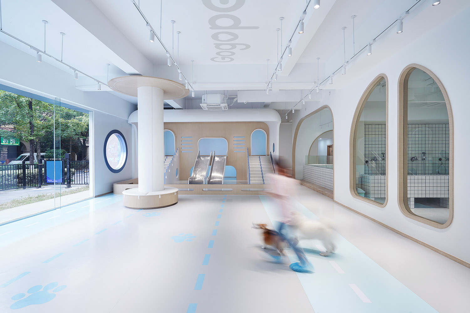 寵物中心設計,寵物店設計,杭州寵物中心設計,杭州寵物店設計,狗狗派萌寵中心,杭州狗狗派萌寵中心,內境空間設計,內境空間設計作品,項目投稿