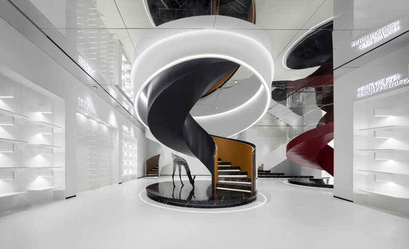 原一空間設計 | 上海美錦墅樓梯展廳