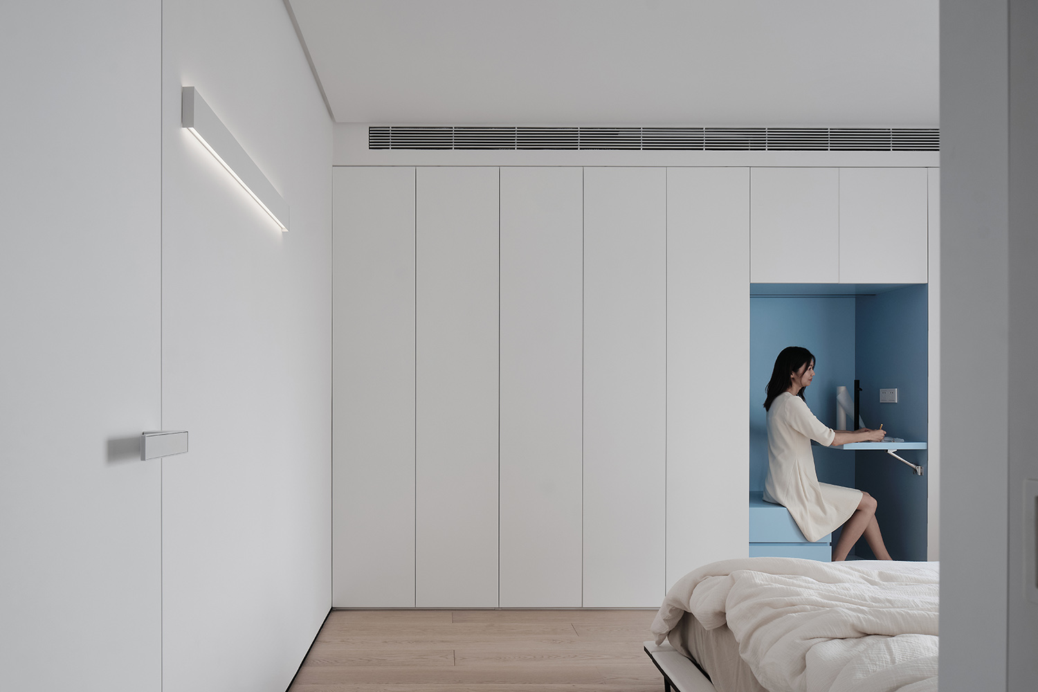 150㎡住宅設計,樸居設計,樸居設計研究室(PUJU),上海住宅設計,上海家裝設計,清新風住宅設計,公寓設計,上海公寓設計,上海室內設計