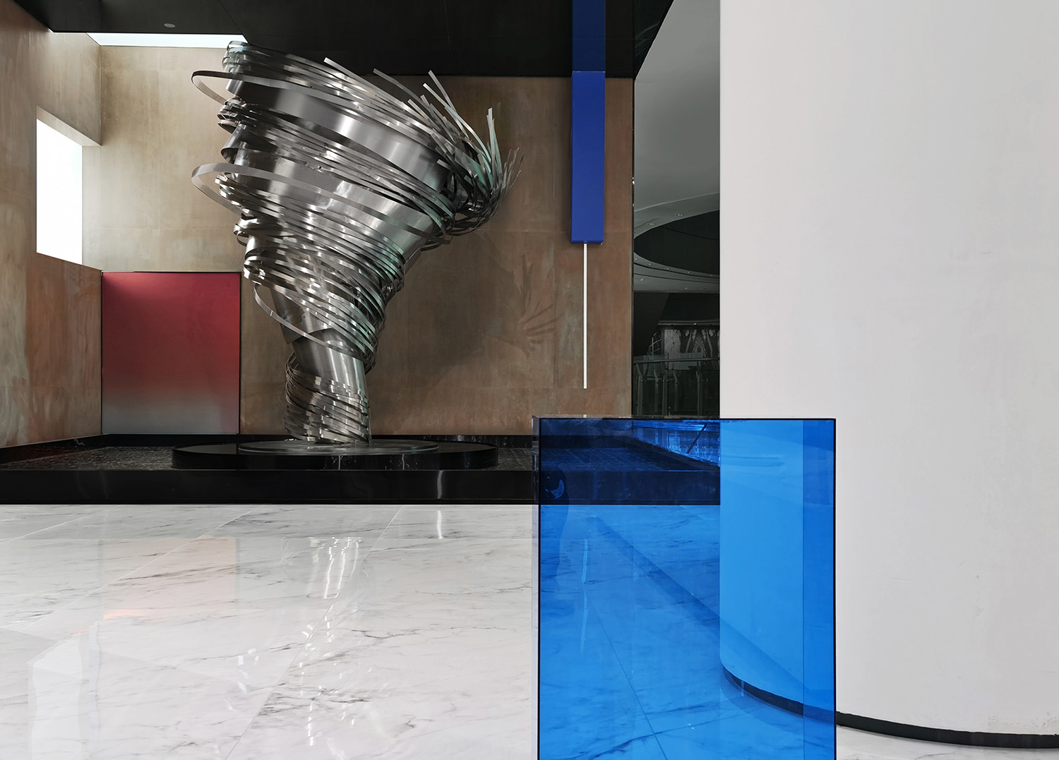 拓維設計,佛山SANFI興輝國際總部展廳,SANFI興輝國際總部展廳,興輝國際總部展廳設計公司,建材展設計,佛山岩板展廳設計,展廳設計,佛山展廳設計