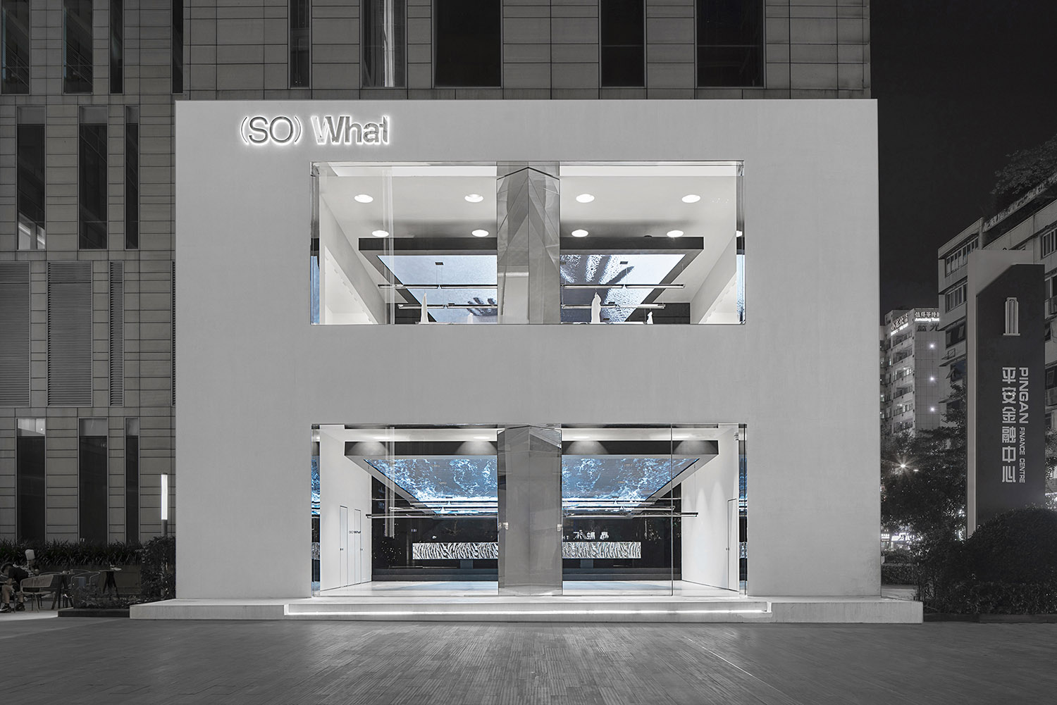 買手店設計,時尚買手店設計,零售店設計,零售空間設計,女裝店設計,(SO)What買手店,(SO)What,SND買手店,服裝零售店設計,重慶(SO)What買手店,萬社設計,萬社設計作品