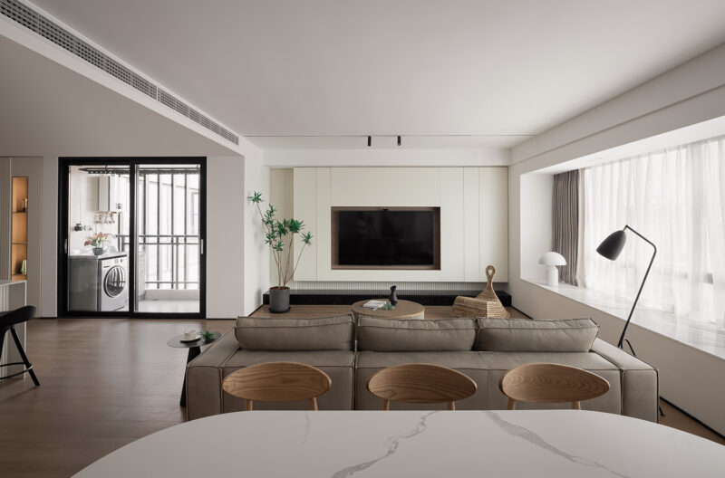 濤墨設計 | 135㎡,重慶中渝香奈公館