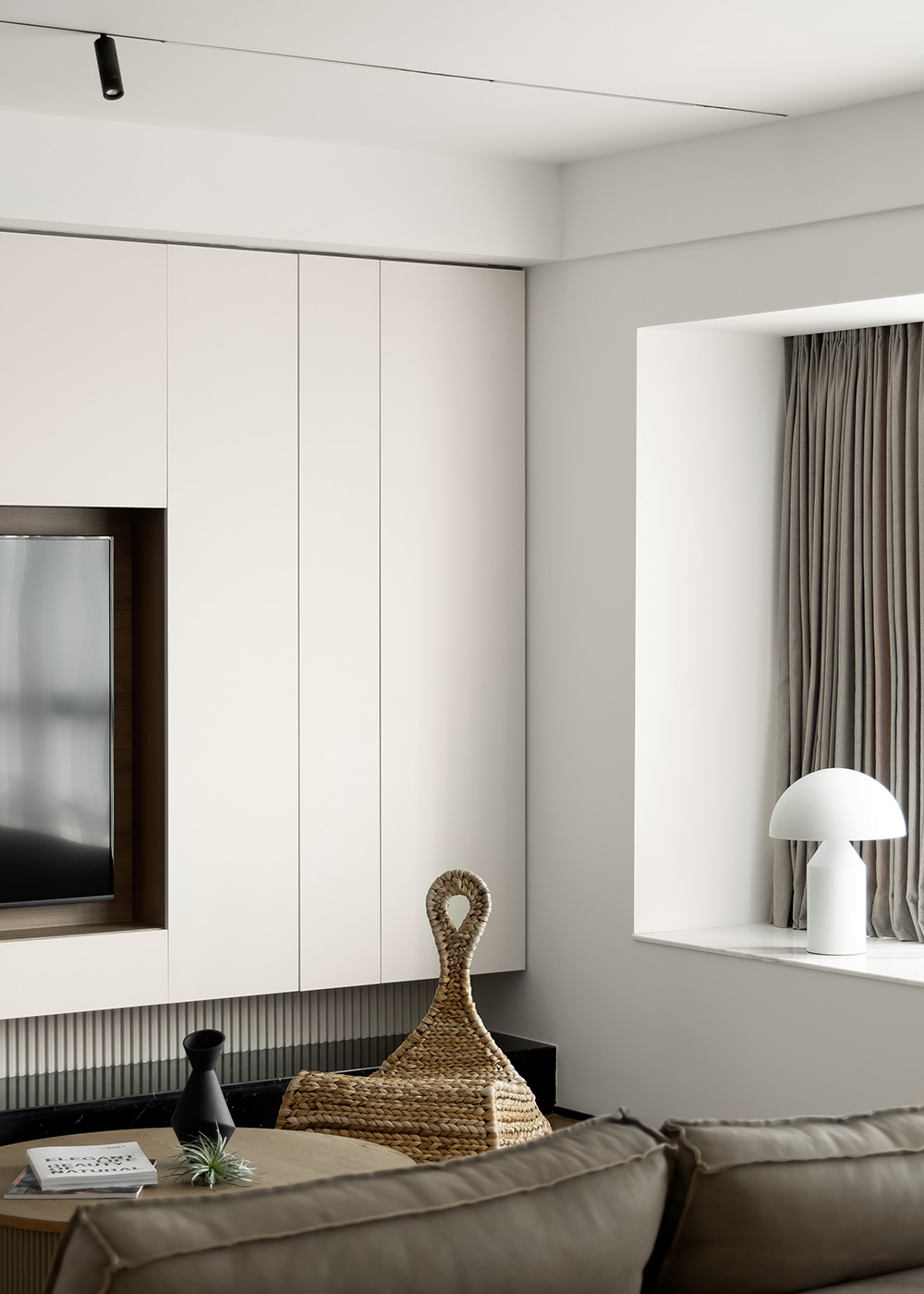 135㎡住宅設計,家裝設計,重慶住宅設計,重慶家裝設計,住宅設計案例,現代風格住宅設計案例,侘寂風,侘寂風設計案例,現代風格住宅設計,濤墨設計,濤墨設計作品