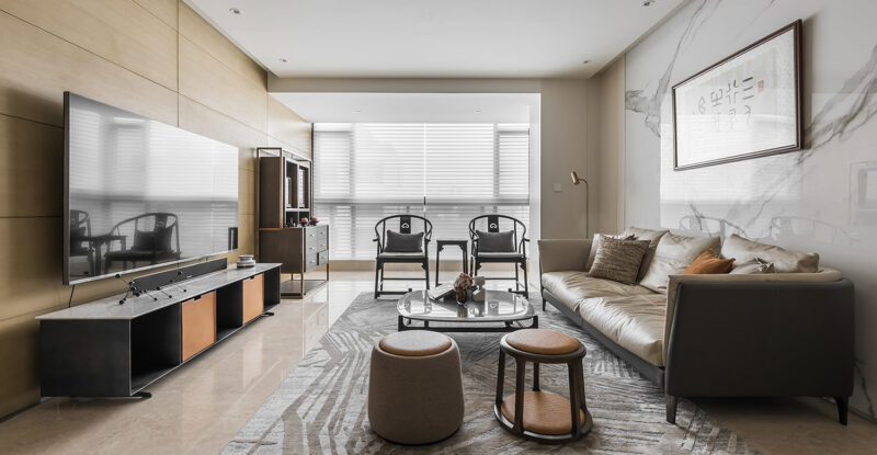 示覺設計 | 180㎡,上海東方風韻與現代美學的浪漫碰撞