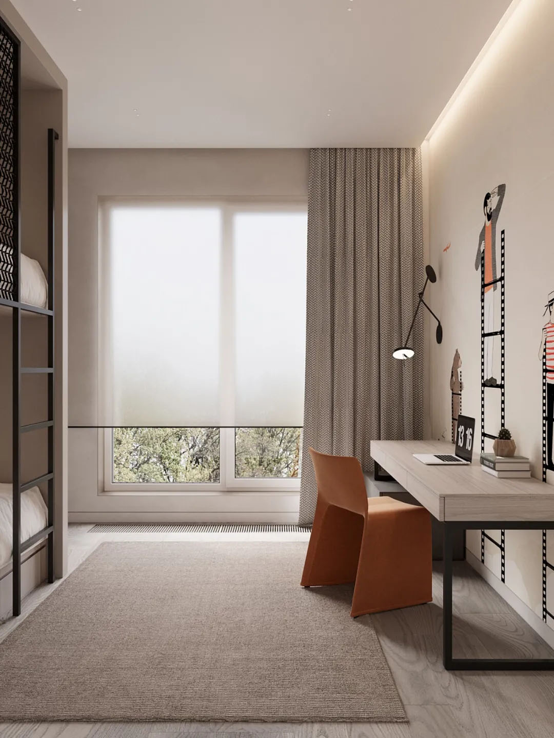 220㎡住宅設計,大平層設計,現代風格大平層設計,國外大平層設計,國外住宅設計案例,國外現代風格住宅設計,現代風格住宅設計,現代風格住宅案例,家裝設計,nteam.design