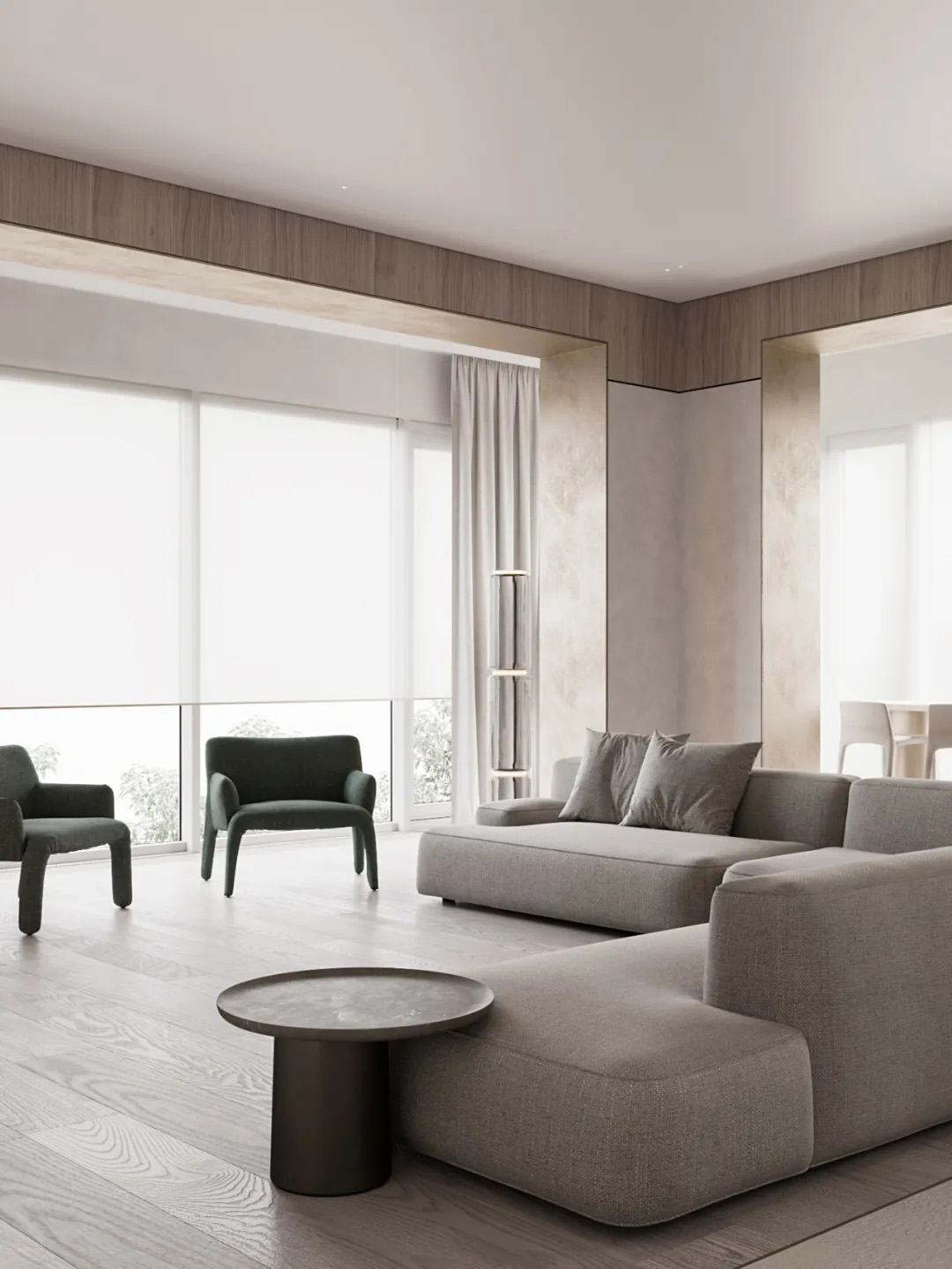 220㎡住宅設計,大平層設計,現代風格大平層設計,國外大平層設計,國外住宅設計案例,國外現代風格住宅設計,現代風格住宅設計,現代風格住宅案例,家裝設計,nteam.design