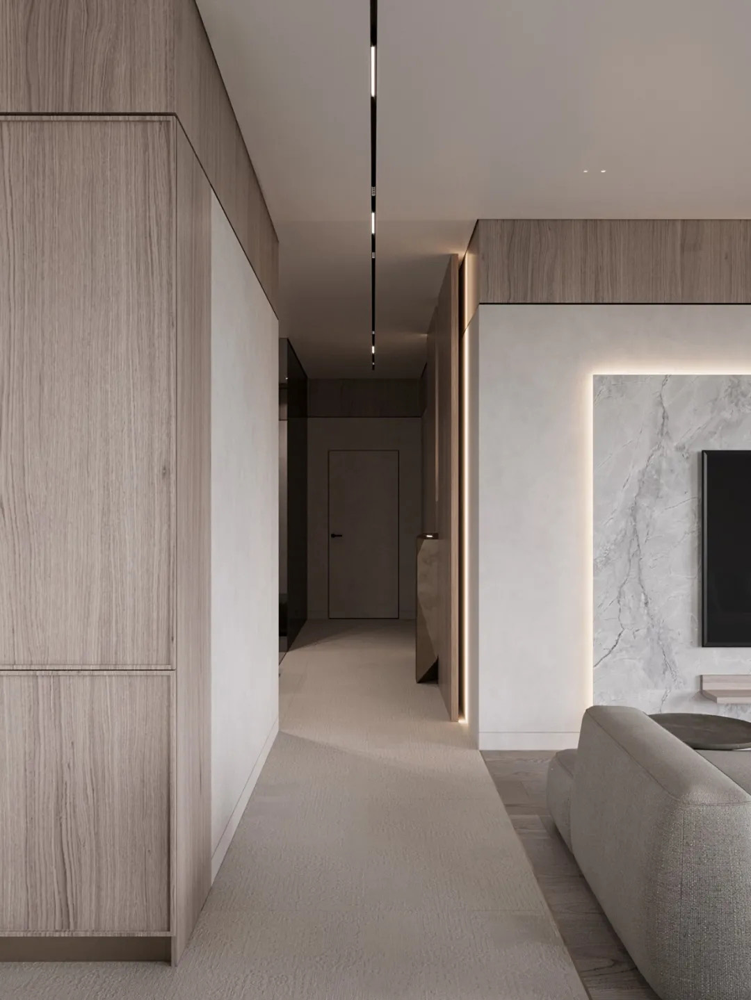 220㎡住宅設計,大平層設計,現代風格大平層設計,國外大平層設計,國外住宅設計案例,國外現代風格住宅設計,現代風格住宅設計,現代風格住宅案例,家裝設計,nteam.design