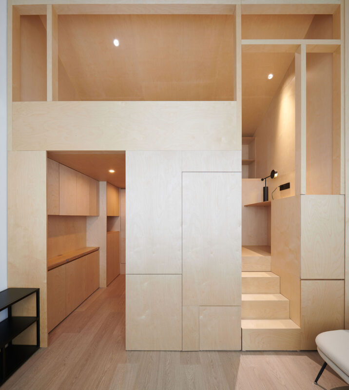 灰空間設計 | 30㎡,上海和合坊公寓室內改造