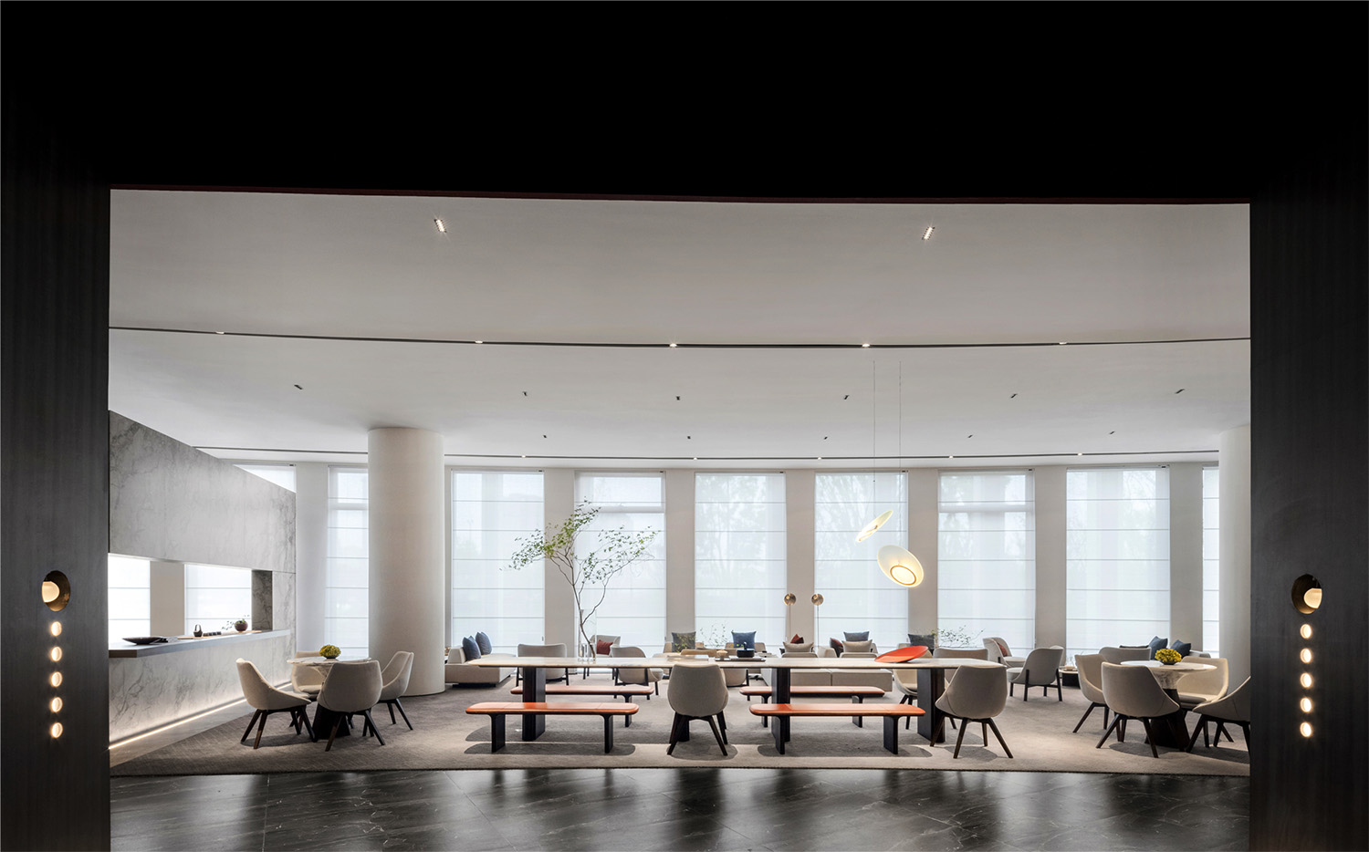 售樓處設計,南京售樓處設計,營銷中心設計,現代風格售樓處案例,南京溧水禮樾雲居營銷中心,禮樾雲居營銷中心,南京禮樾雲居營銷中心,南京禮樾雲居營售樓處,禮樾雲居售樓處,柏年印象,柏年印象設計作品