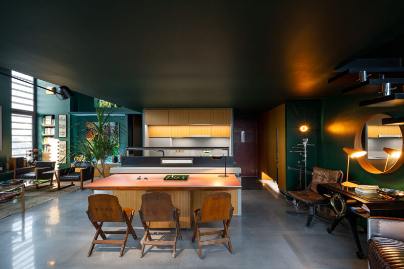 VBD設計 | 140㎡,杭州以綠色致敬’綠色’私人住宅