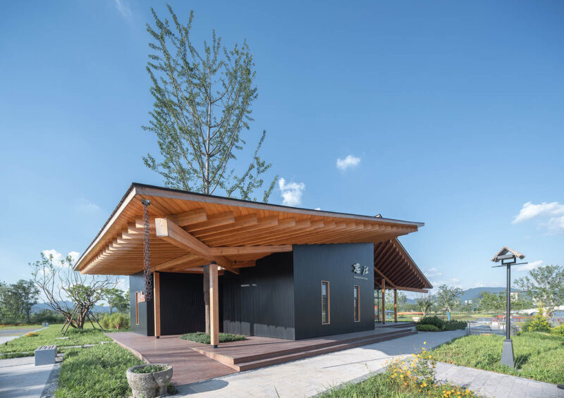尌林建築 | 杭州富陽·陽陂湖濕地公園接待中心